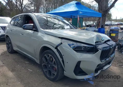 2024 BMW X1 M35I из США, поврежденный, VIN WBX13EF0XR5Y53377